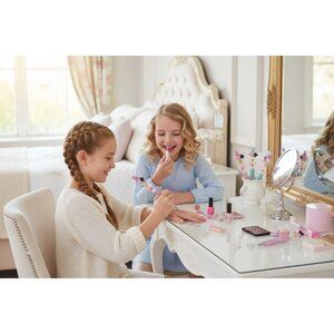 Handcrafted Luxury Rhinestone Pen With Pink Beads Bow Detail & Decorative Accent